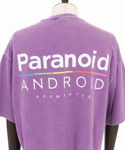 ADAM PATEK(アダムパテック)の「【ADAMPATEK/アダムパテック】paranoid short sleeve T/パラノイドプリントTシャツ(Tシャツ/カットソー・レディース・ブラック/パープル/ホワイト・2/1)」の19枚目の写真