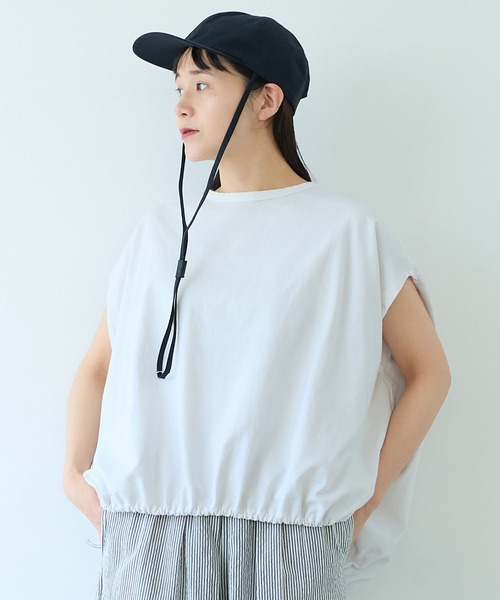 tシャツ ハイツイストコットン　プロダクトダイ　コクーンプルオーバー レディース セール】ハイツイストコットン プロダクトダイ コクーンプル