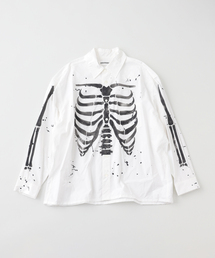 DISCOVERED / ディスカバード BONE AIR BRUSH SHIRTS