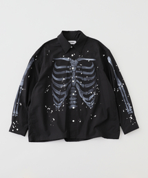 DISCOVERED / ディスカバード BONE AIR BRUSH SHIRTS