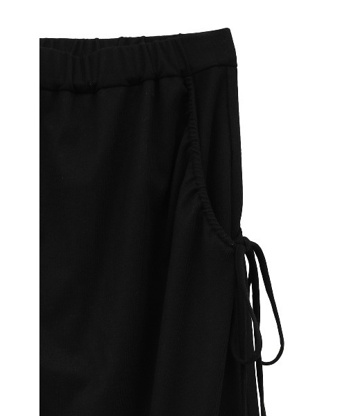CLANE（クラネ）の「CLANE PANTS LAYRED SIDE SHIRRING SKIRT 18109-6032（その他パンツ・レディース・ブラック/ベージュ・1）」の20枚目の写真