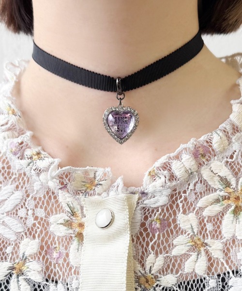 セール】ハートモチーフ チョーカー（ネックレス）｜ANNA SUI