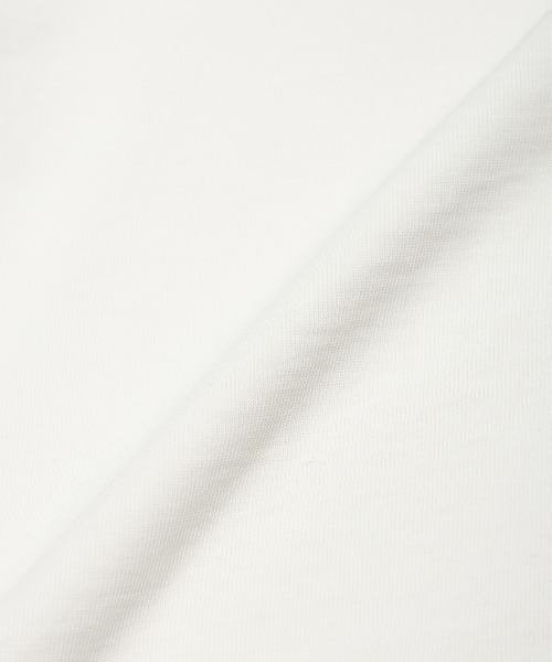 JOSE MOON(ジョゼムーン)の「MINIMUM LOGO TSHIRT2/ミニマムロゴTシャツ(Tシャツ/カットソー・レディース・チャコールグレー/ホワイト/ブラック・FREE)」の4枚目の写真