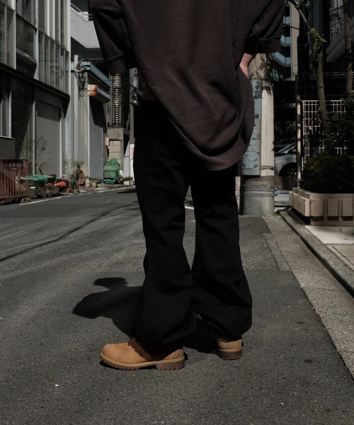 2AM(ツーエイエム)の「NAM ナム / TRUMPET WASHED DENIM(デニムパンツ・メンズ・ブラック・3/2)」の5枚目の写真