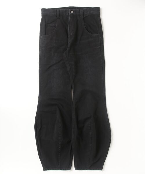 パンツ NAM - TRUMPET DENIM WASHED BLACK nam-trumpet-denim-washed-black