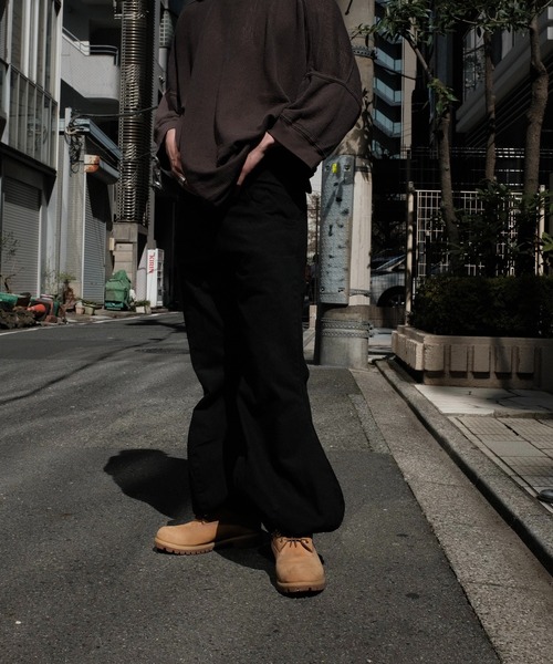 2AM(ツーエイエム)の「NAM ナム / TRUMPET WASHED DENIM(デニムパンツ・メンズ・ブラック・3/2)」の3枚目の写真