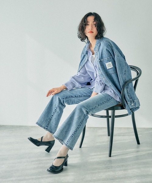 LEPSIM(レプシィム)の「ストラップヒールパンプス 322189(パンプス・レディース・ベージュ/ブラック・MEDIUM/LARGE)」の11枚目の写真