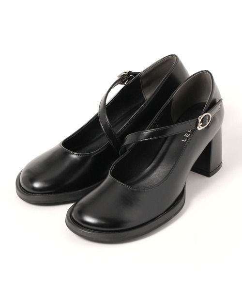 LEPSIM(レプシィム)の「ストラップヒールパンプス 322189(パンプス・レディース・ベージュ/ブラック・MEDIUM/LARGE)」の13枚目の写真