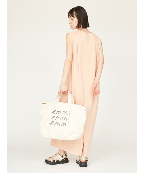 emmi(エミ)の「【emmi×ecostore】eco キャンバストート(ショルダーバッグ・レディース・パープル/ネイビー/アイボリー・FREE)」の11枚目の写真