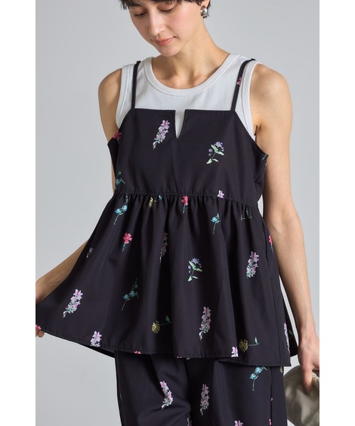 フラワープリント キャミソール フラワープリントキャミソール（キャミソール）｜&. NOSTALGIA（アンド
