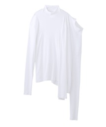 JOHN LAWRENCE SULLIVAN（ジョンローレンスサリバン）の「DOCKING HI-NECK RIB TOP（Tシャツ/カットソー）」