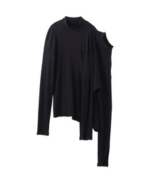 JOHN LAWRENCE SULLIVAN（ジョンローレンスサリバン）の「DOCKING HI-NECK RIB TOP（Tシャツ/カットソー）」