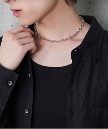 SPINNS（スピンズ）の「シルバーチェーンネックレス/トレンド40cm/短め/チョーカー風/ユニセックス（ネックレス）」