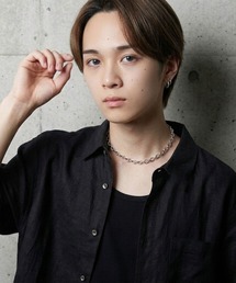 SPINNS（スピンズ）の「シルバーチェーンネックレス/トレンド40cm/短め/チョーカー風/ユニセックス（ネックレス）」