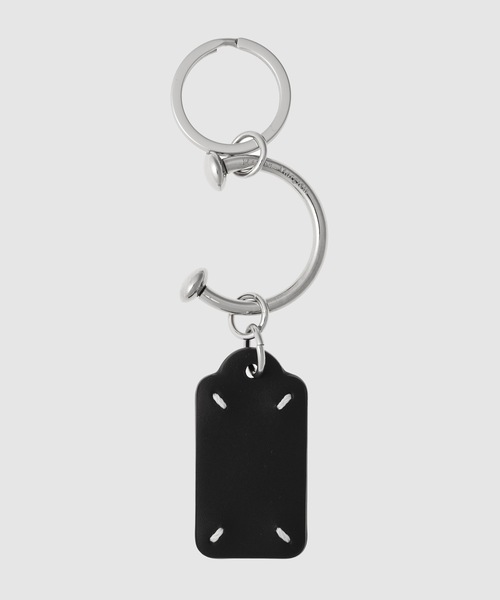 【美品】Maison Margiela ライトブルー キーケース【数日使用】 Maison Margiela PARIS 4ステッチ キケース ペールブルー