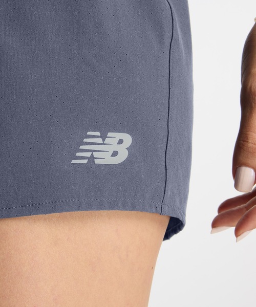 NEW BALANCE（ニューバランス）の「RC ショーツ 5インチ(インナー付き)（その他パンツ・レディース・グレー/ブラック・MEDIUM/LARGE/SMALL）」の13枚目の写真