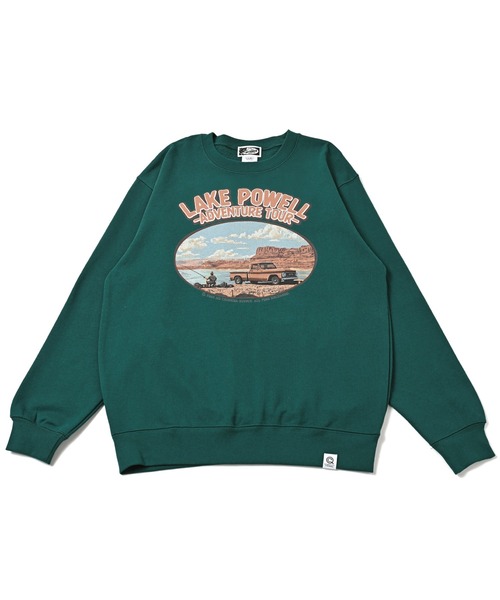 NOTHINKER(�m�[�V���J�[)��LAKE POWELL CANYONS Crewneck Sweat(�X�E�F�b�g)
