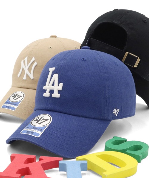 '47(フォーティーセブン)の「’47BRANDフォーティーセブン キッズキャップ クリーンナップ MLB(キャップ・キッズ・ブラック/ベージュ系その他/ベージュ/ブラック系/ネイビー/ピンク/ブルー系その他/ネイビー系/ホワイト/ブラウン/ブルー・52-56cm)」の8枚目の写真