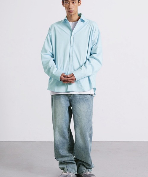 F.ILLUMINATE（フィルミネイト）の「【UNISEX】Filluminate／SIDE LINEデニム（デニムパンツ・メンズ・ブラック/ブルー・MEDIUM/SMALL）」の8枚目の写真