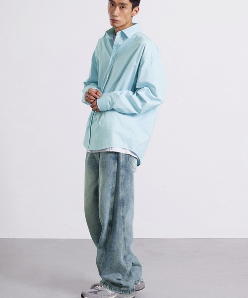 F.ILLUMINATE（フィルミネイト）の「【UNISEX】Filluminate／SIDE LINEデニム（デニムパンツ・メンズ・ブラック/ブルー・MEDIUM/SMALL）」の9枚目の写真