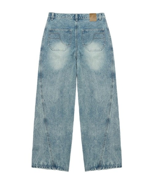 F.ILLUMINATE（フィルミネイト）の「【UNISEX】Filluminate／SIDE LINEデニム（デニムパンツ・メンズ・ブラック/ブルー・MEDIUM/SMALL）」の15枚目の写真