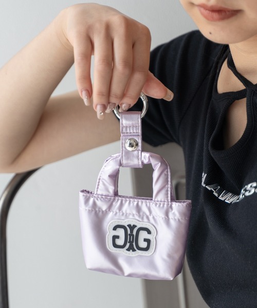 GYDA(ジェイダ)の「【WEB限定商品】GYDA (ジェイダ)ラバーワッペンミニバッグチャーム 8色 GY-P334(キーホルダー・レディース・ライトブルー/ブラック/シルバー/ブルー/ピンク/ホワイト/イエロー/パープル・FREE)」の6枚目の写真