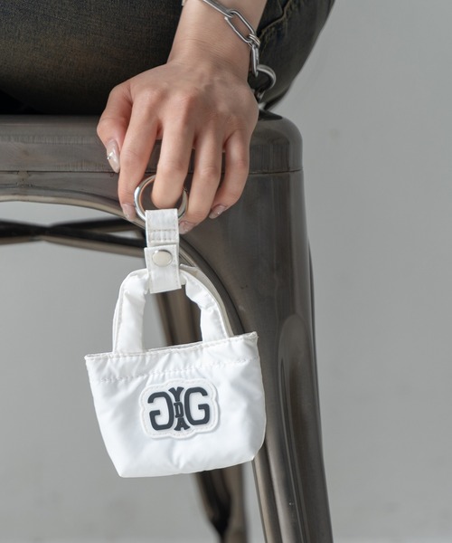 GYDA(ジェイダ)の「【WEB限定商品】GYDA (ジェイダ)ラバーワッペンミニバッグチャーム 8色 GY-P334(キーホルダー・レディース・ライトブルー/ブラック/シルバー/ブルー/ピンク/ホワイト/イエロー/パープル・FREE)」の2枚目の写真