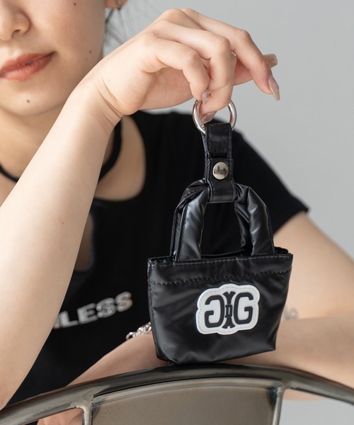 GYDA(ジェイダ)の「【WEB限定商品】GYDA (ジェイダ)ラバーワッペンミニバッグチャーム 8色 GY-P334(キーホルダー・レディース・ライトブルー/ブラック/シルバー/ブルー/ピンク/ホワイト/イエロー/パープル・FREE)」の3枚目の写真