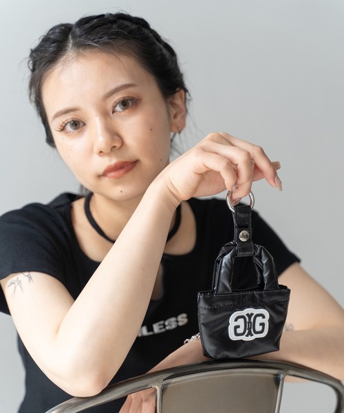 GYDA(ジェイダ)の「【WEB限定商品】GYDA (ジェイダ)ラバーワッペンミニバッグチャーム 8色 GY-P334(キーホルダー・レディース・ライトブルー/ブラック/シルバー/ブルー/ピンク/ホワイト/イエロー/パープル・FREE)」の19枚目の写真