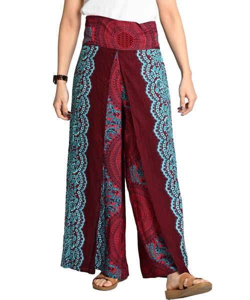 MARAI（マーライ）の「ワイドパンツ ニュアンスカラー ガウチョパンツ（その他パンツ・レディース・H/M/B/I/L/K/E/D/C/T/R/Q/O/N/G/F/J/A/S/P・FREE）」の10枚目の写真