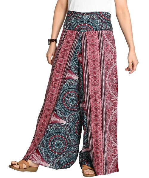 MARAI（マーライ）の「ワイドパンツ ニュアンスカラー ガウチョパンツ（その他パンツ・レディース・H/M/B/I/L/K/E/D/C/T/R/Q/O/N/G/F/J/A/S/P・FREE）」の12枚目の写真