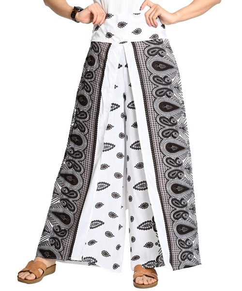 MARAI（マーライ）の「ワイドパンツ ニュアンスカラー ガウチョパンツ（その他パンツ・レディース・H/M/B/I/L/K/E/D/C/T/R/Q/O/N/G/F/J/A/S/P・FREE）」の13枚目の写真