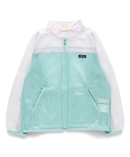 BRANSHES（ブランシェス）の「【虫よけ】メッシュジャケット（その他アウター・キッズ・ブルーグレー/ピンク・90/130/120/150/100/110/140）」の12枚目の写真