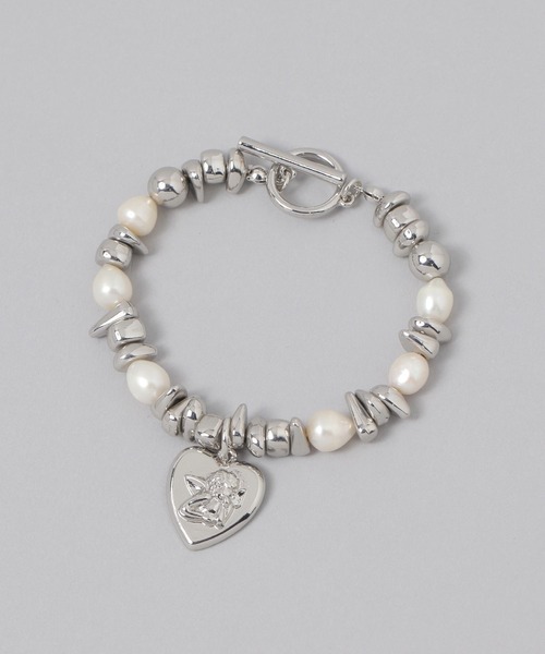 JEANASIS(ジーナシス)の「タンスイパールチャームブレス/414124(ブレスレット・レディース・シルバー/ブラック/シルバー系その他・FREE)」の14枚目の写真