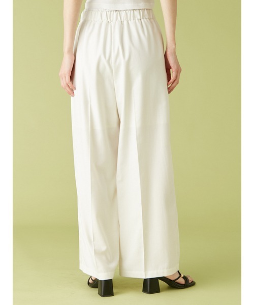 LILY BROWN（リリーブラウン）の「レイヤードイージーパンツ/イージーケア（その他パンツ・レディース・アイボリー/グレー/その他・0/1）」の4枚目の写真