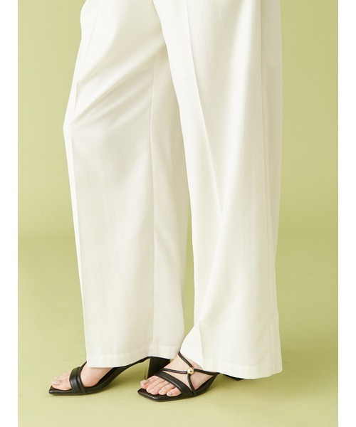 LILY BROWN（リリーブラウン）の「レイヤードイージーパンツ/イージーケア（その他パンツ・レディース・アイボリー/グレー/その他・0/1）」の7枚目の写真