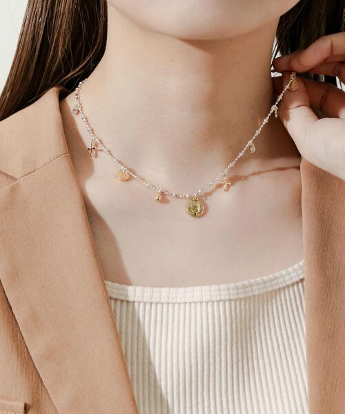 SMELLY（スメリー）の「メタルモチーフネックレス（ネックレス・レディース・シルバー・-）」の7枚目の写真