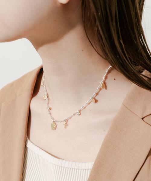 SMELLY（スメリー）の「メタルモチーフネックレス（ネックレス・レディース・シルバー・-）」の8枚目の写真