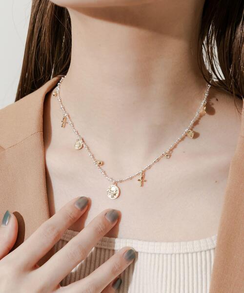 SMELLY（スメリー）の「メタルモチーフネックレス（ネックレス・レディース・シルバー・-）」の9枚目の写真