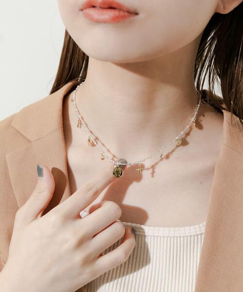 SMELLY（スメリー）の「メタルモチーフネックレス（ネックレス・レディース・シルバー・-）」の10枚目の写真