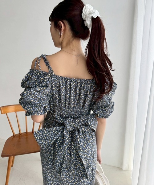 NICE CLAUP オフショルワンピース continuer de NICE CLAUP/オフショルワンピース｜NICE CLAUP