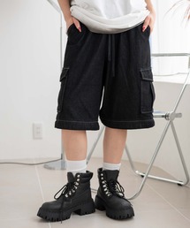 WEGO | WEGO/【25年春夏新作】2WAYデニムカーゴパンツ(デニムパンツ)