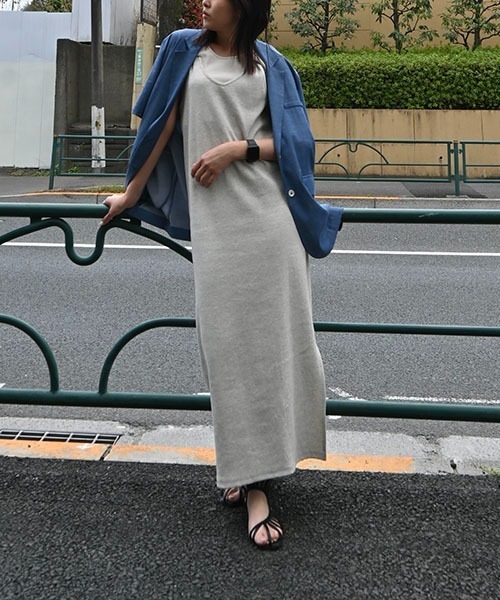 WILLFULLY（ウィルフリー）の「half sleeve slub mix tailored JK（テーラードジャケット・レディース・ブラック/インディゴブルー/その他・FREE）」の19枚目の写真