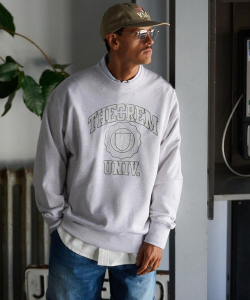 msw1688-Printed College Sweat スウェット（スウェット）｜THEOREM