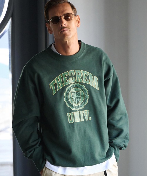 msw1688-Printed College Sweat スウェット（スウェット）｜THEOREM