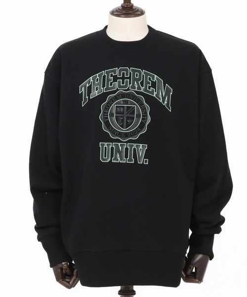 THEOREM(セオレム)の「msw1688-Printed College Sweat スウェット(スウェット・メンズ・グリーン/ミックスグレー/ブラック・XXL/XXXL/XL/M/L)」の12枚目の写真