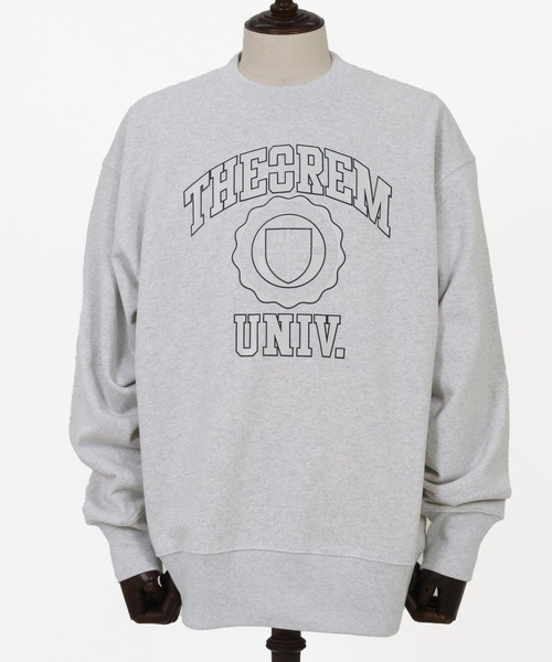 THEOREM(セオレム)の「msw1688-Printed College Sweat スウェット(スウェット・メンズ・グリーン/ミックスグレー/ブラック・XXL/XXXL/XL/M/L)」の10枚目の写真