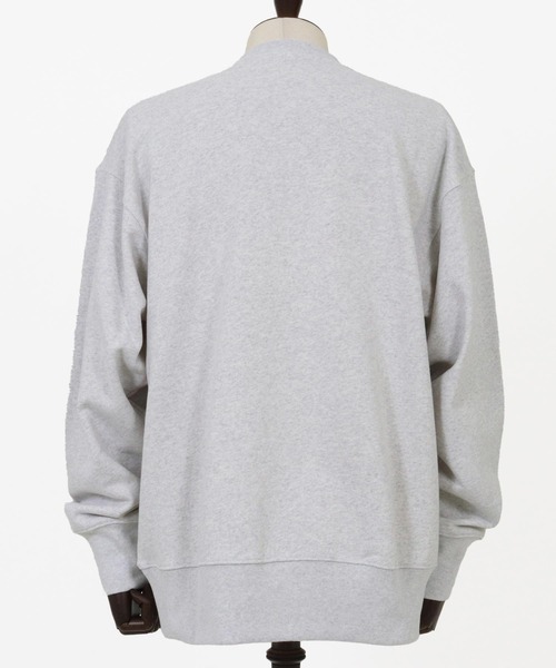 THEOREM(セオレム)の「msw1688-Printed College Sweat スウェット(スウェット・メンズ・グリーン/ミックスグレー/ブラック・XXL/XXXL/XL/M/L)」の9枚目の写真