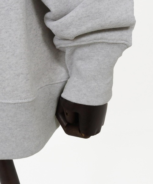 THEOREM(セオレム)の「msw1688-Printed College Sweat スウェット(スウェット・メンズ・グリーン/ミックスグレー/ブラック・XXL/XXXL/XL/M/L)」の5枚目の写真