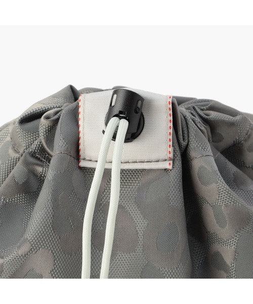BRIEFING(ブリーフィング)の「【BRIEFING GOLF/ブリーフィングゴルフ】DRAWSTRING POUCH M LEOPARD JQ(ポーチ・メンズ・ブラック/グレー・FREE)」の7枚目の写真